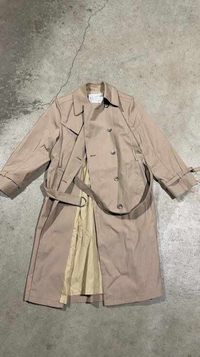 London Fog Jackets & Blazers - Vintage 80’s London Fog Maincoats Double Breasted Trench Coat with Belt Size 8 P